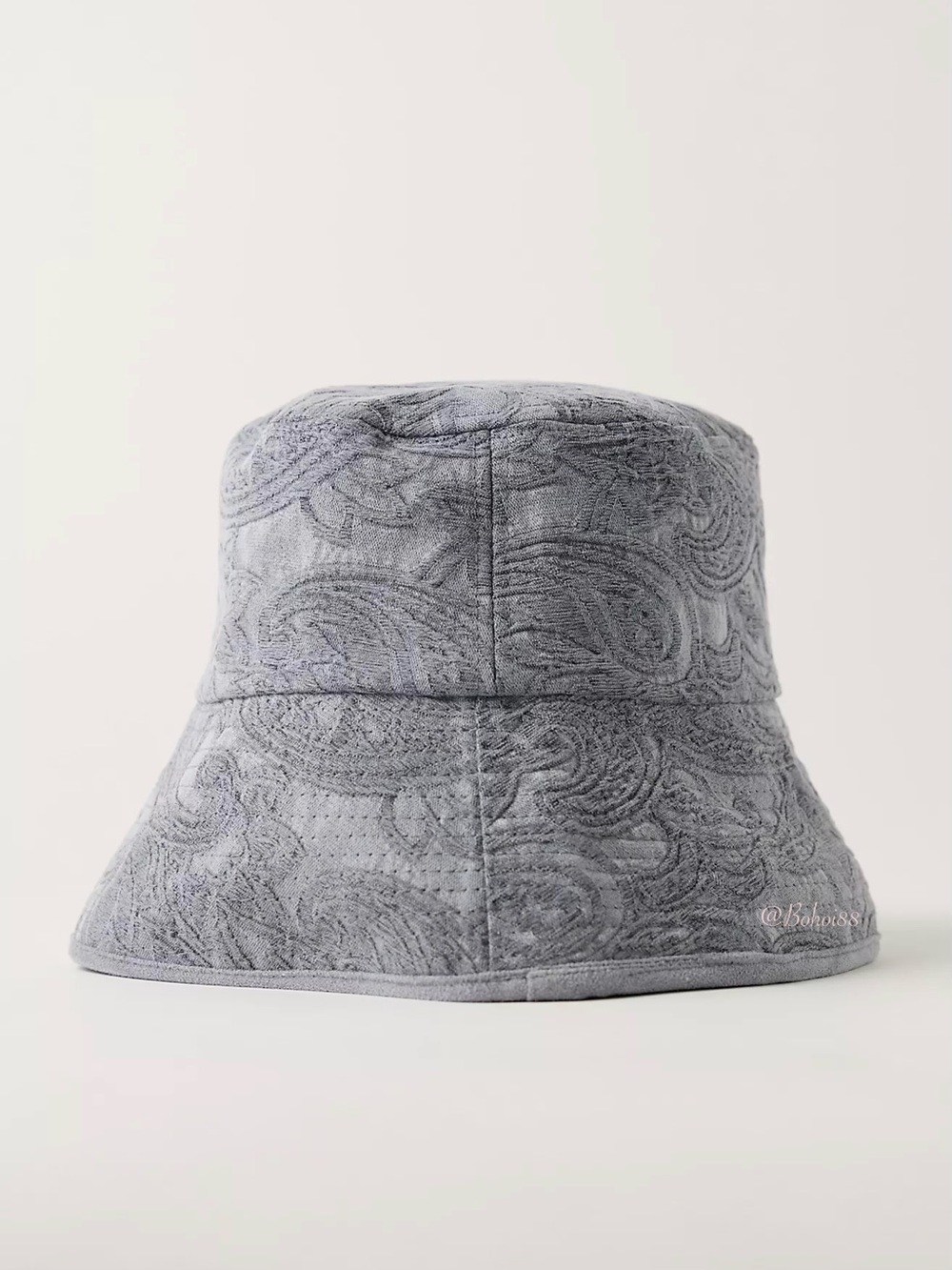 NWT Free People Around Town Embroidered Bucket Hat - Picture 3 of 6